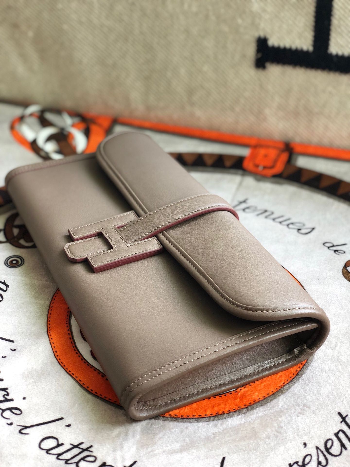 에르메스 지제 엘란29 에토프 스위프트 송아지가죽